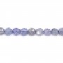 Tanzanite rotonda sfaccettata 3mm x 39cm