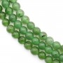 Giada Nephrite russa tonda 4mm x 39cm