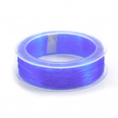 Blue elastic thread 0.8mm x 50m