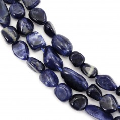 Sodalite baroque nugget 6-8mm x 39cm