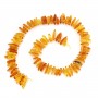 Scaglie di ambra miele 13-17mm x 38cm