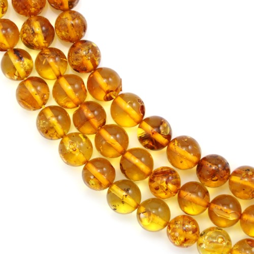 Âmbar redondo 6mm x 35cm