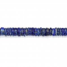 Lápis-lazúli redondo Heishi 4mm x 40cm
