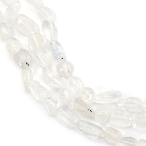 Moonstone baroque nugget 4-6mm x 39cm
