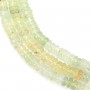 Prehnite multicolore sfumata, rondelle heishi 4-5mm x 40cm