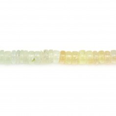 Prehnita multicolor en forma de disco degradado 4-5mm x 40cm.