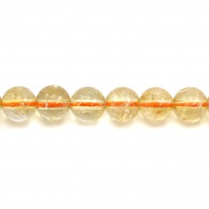 Citrino tondo 8mm x 39cm