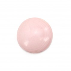 Cabochon Lambi rosa oval 12mm x 1 Stück