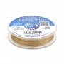 Stranded wire 19 strands nylon sheathed gold-plated 24 carats 0.45mm x 9.15m