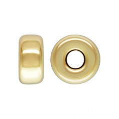 Rondelle 3x1.0mm Gold Filled 14 carats x 4 pcs