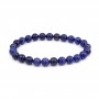 Bracciale Lapislazzuli tondo 8mm - Elastico x 1pz