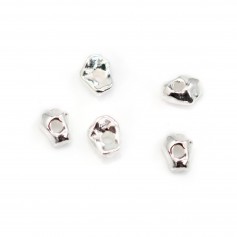 Perle pepite 4mm - Argento 925 x 4pz