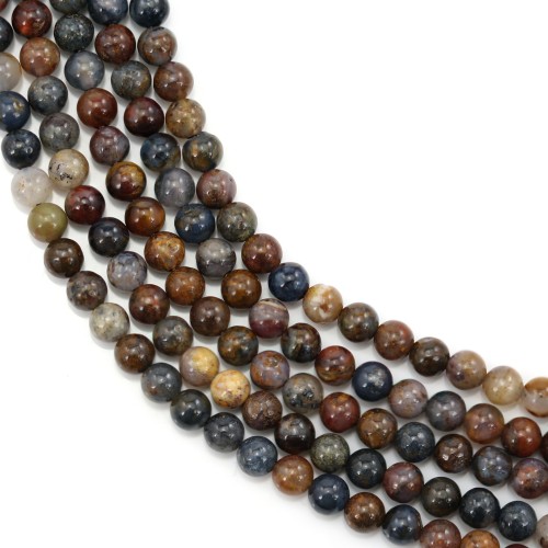 Pietersite round 3mm x 39cm