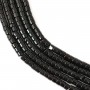 Espinel negro tubo rondelle 1.1x1.7mm x 38cm