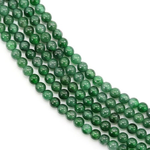 Jade Jadéite (Feicui) redondo 2mm x 39cm