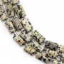 Jaspe Dalmatien baroque 7x13mm x 40cm