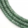 Jade rondelle heishi 4x8mm x 39cm