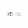 Ametista incastonata, taglio ovale 4x6mm x 1pz