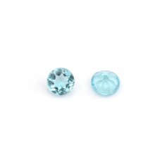 Apatite da crimpatura, taglio rotondo brillante 3.3-3.5mm x 1 pezzo