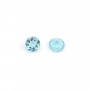 Apatite à sertir, taille rond brillant 4-5mm x 1pc