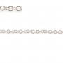 Corrente de prata 925 redonda 2.5mm x 50cm