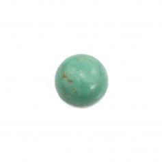 Cabochon Turquoise rond 8mm x1pc