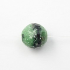 Ruby Zoisite Rond Facette 4mm x 10 st