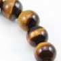 Bracelet Greta Oeil de tigre Boule Ronde 8 MM