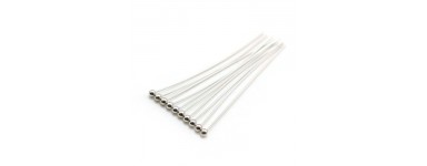 Rods - Pins Silver 925 - Findings Silver | DIY Charm Jewelry
