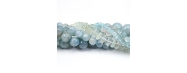 Aquamarine - Natural stone bead - Jewelry making