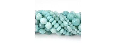 Amazonita - Cuenta de piedra natural - Joyería