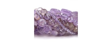 Light Amethyst - Natural Stone Bead - Jewelry Making