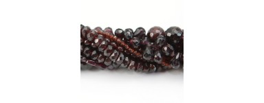 Granato - Perle di pietra naturale - Creazione di gioielli