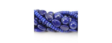 Lapislázuli - Cuenta de piedra natural - Joyería