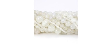 Pietra di luna - Perle di pietra naturale - Creazione di gioielli