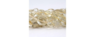 Lemon Quartz - Natural stone bead - Jewelry creation