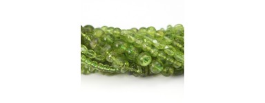 Peridoto - Perla di pietra naturale - Creazione di gioielli