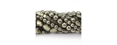 Pirita - Cuenta de piedra natural - Joyería