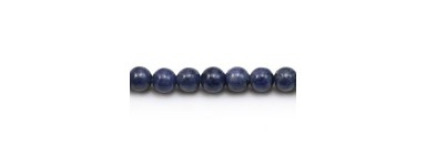 Saphir Naturel - Perles en Pierre Précieuse - Bijoux Originaux