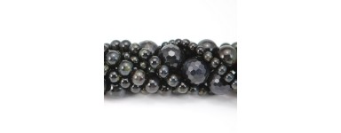 Hawk's Eye - Natural stone bead - Jewelry making