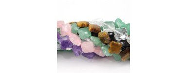 Clovers & Skulls - Natural Stone Bead