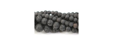 Pietra lavica - Perle di pietra naturale - Creazione di gioielli