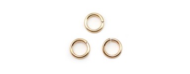 Anillos de oro de 14 quilates - Diseño de bisutería