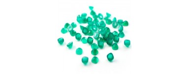 Cabochon de ágata verde - Pedra natural - Joalharia 