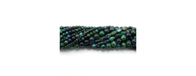 Azurita Malaquita - Piedra natural - Perla para joyería