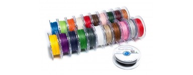 Fil coton ciré pour la création de Bijoux fantaisie