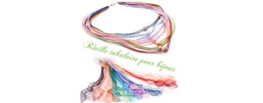 Tubular mesh for handmade jewelry creation