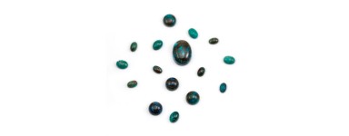 Cabochon Chrysocolle - Pierre naturelle - Création de bijoux