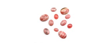 Cabochon Rhodochrosite - Natural Stone - Jewelry Creation