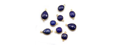 Lapis Lazuli auf 925er Silber gefasst für die Schmuckherstellung